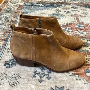 J. Crew Factory Sawyer Suede Booties Size 6.5